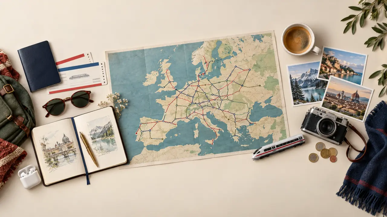 Tour d’Europe en train : choisissez votre formule selon votre rythme et votre budget