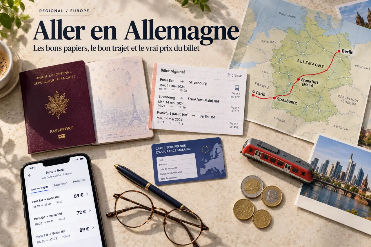 Aller en Allemagne : les bons papiers, le bon trajet et le vrai prix du billet