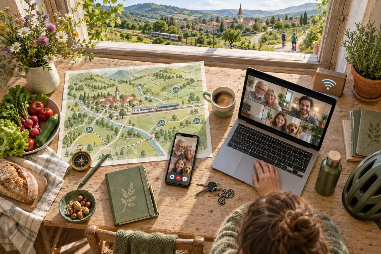 Vivre à la campagne européenne : le calme, sans subir l’isolement