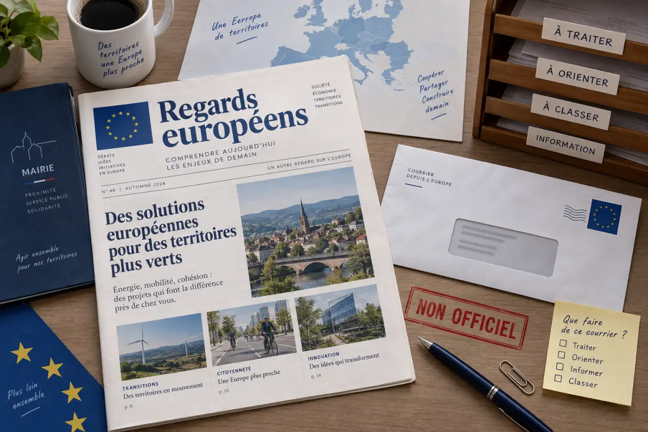 Le Journal des publications européennes n’est pas un registre officiel : que faire du courrier ?