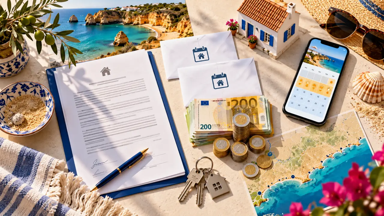 Location à l'année au Portugal (Algarve) : 2 loyers d'avance, 3 000 € de caution et les pièges de la saison